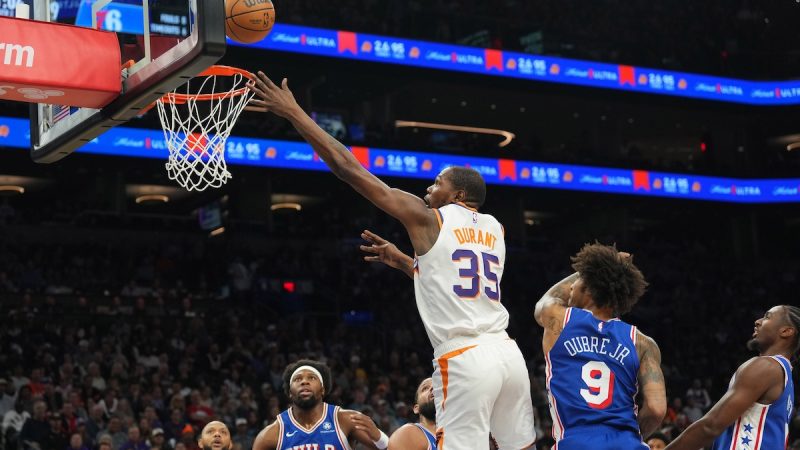 Kevin Durant gâche le retour de Paul George et le record de Guerschon Yabusele !