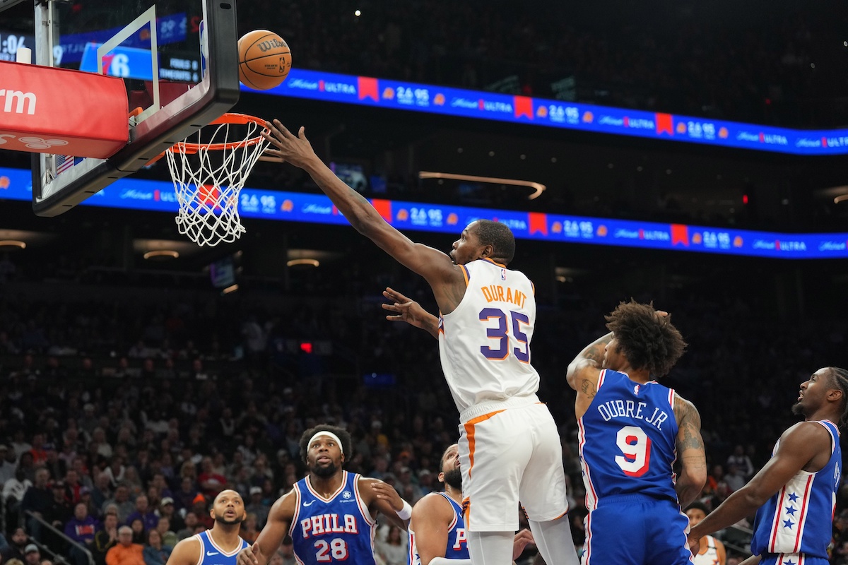 Kevin Durant gâche le retour de Paul George et le record de Guerschon Yabusele !