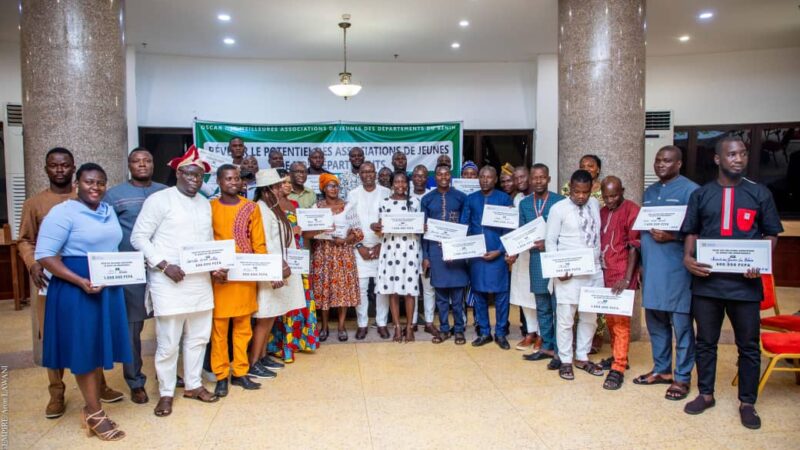 Bénin : Succès de la première édition des Oscars des meilleures associations de jeunes