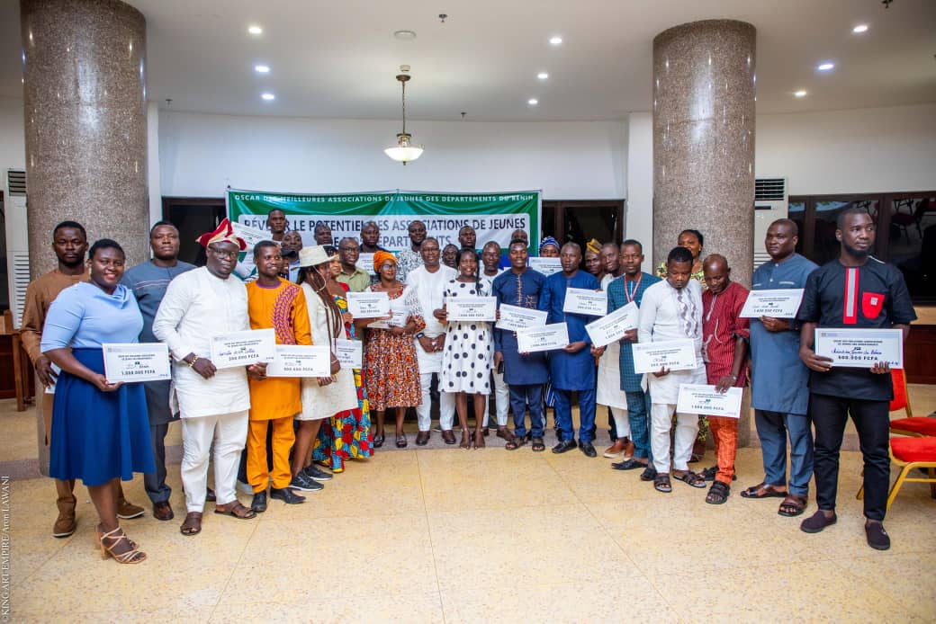 Bénin : Succès de la première édition des Oscars des meilleures associations de jeunes