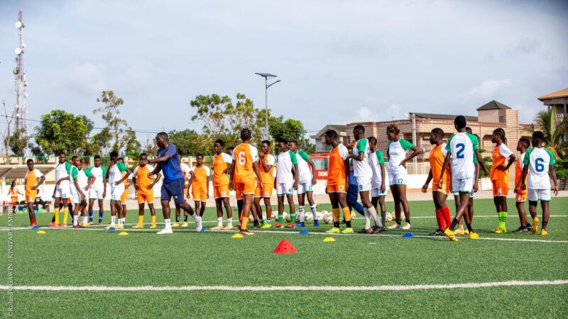 Championnat Africain de Football Scolaire 2025 : Les Amazones U-15 en stage à Akassato avant le départ pour Accra