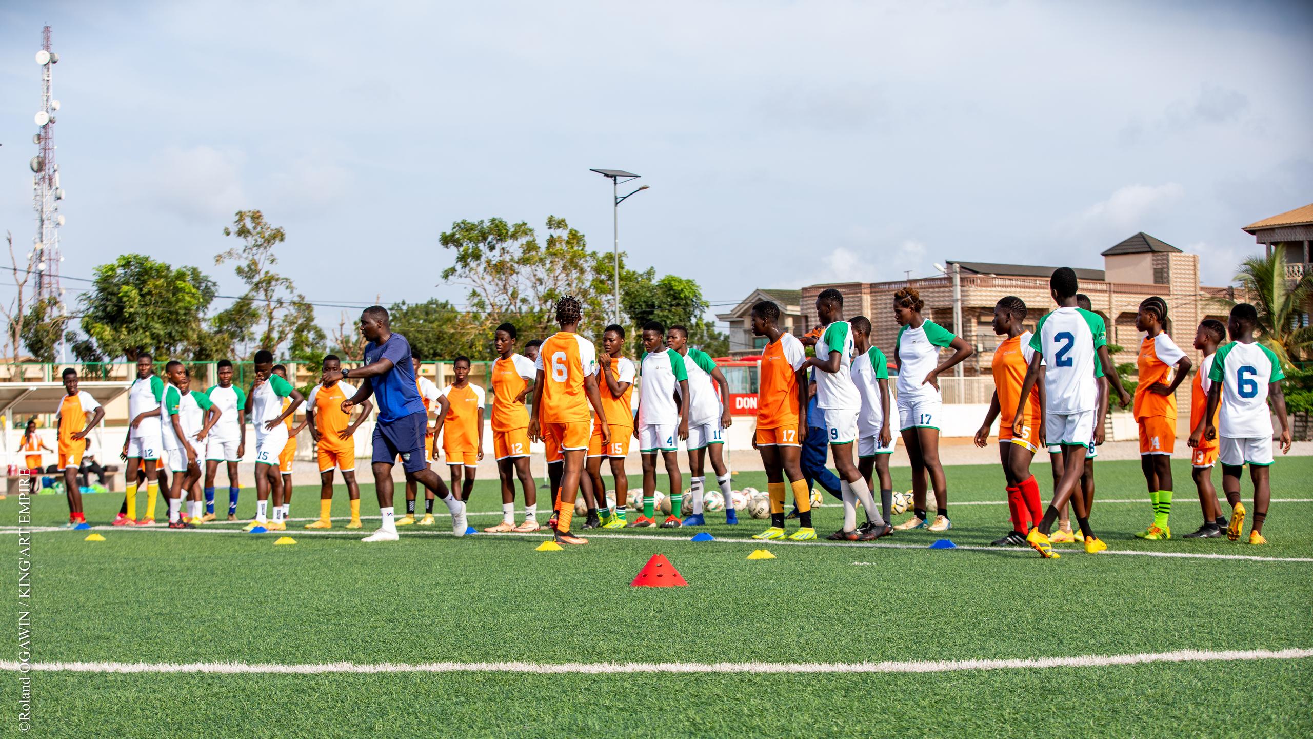 Championnat Africain de Football Scolaire 2025 : Les Amazones U-15 en stage à Akassato avant le départ pour Accra