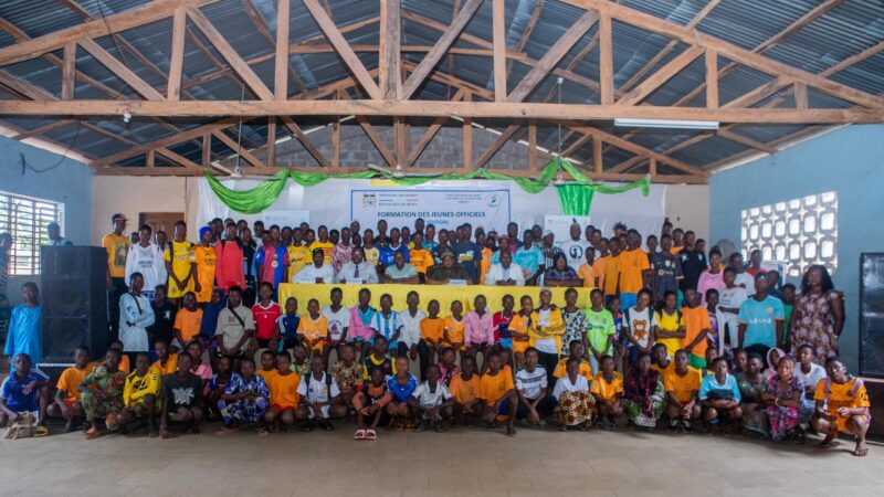 Projet « Jeunes Officiels » : le top de la 8ᵉ édition est donné à Kétou, avec 1 764 jeunes sélectionnés pour se former aux métiers du sport
